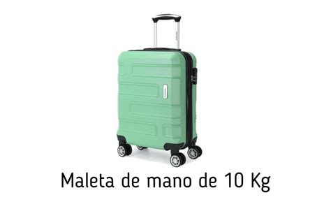 maleta de mano 10 kg.